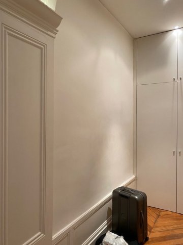 Face de mur avant la rénovation intérieure d'un appartement sur Lyon